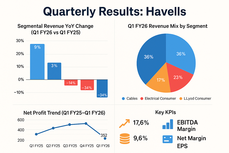 📊 Havells India Q1 FY26 Results Analysis at CMP ₹1532